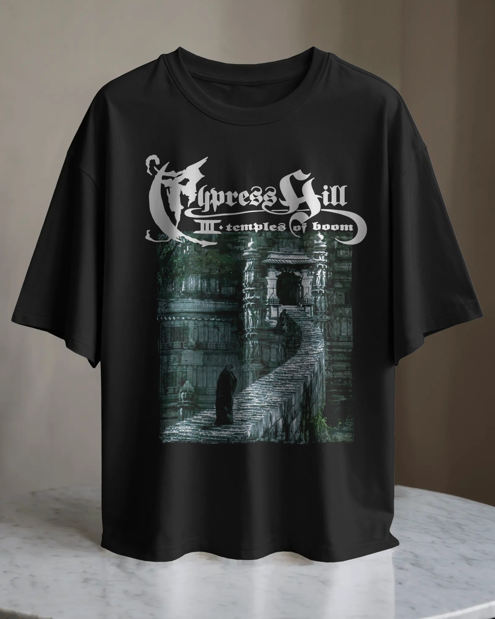 POLO OVERSIZE GRUPO DE HIP HOP CYPRESS HILL 011 - 1