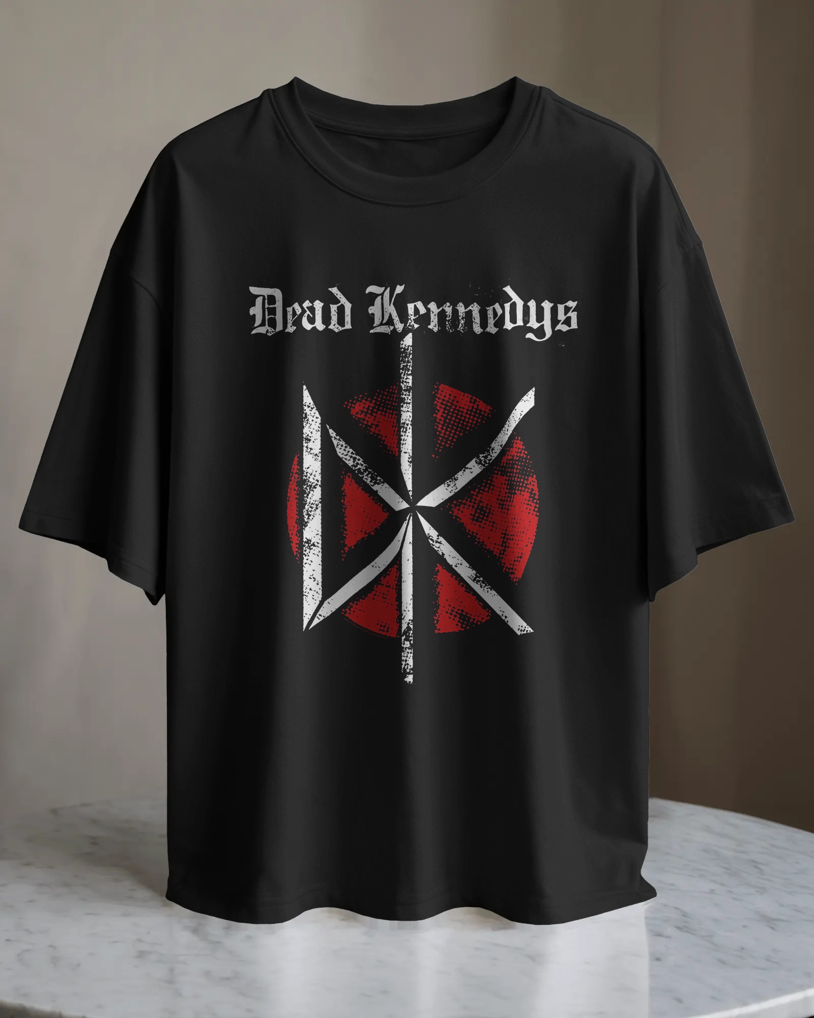 POLO OVERSIZE BANDA DE ROCK DEAD KENNEDYS 011 - 1
