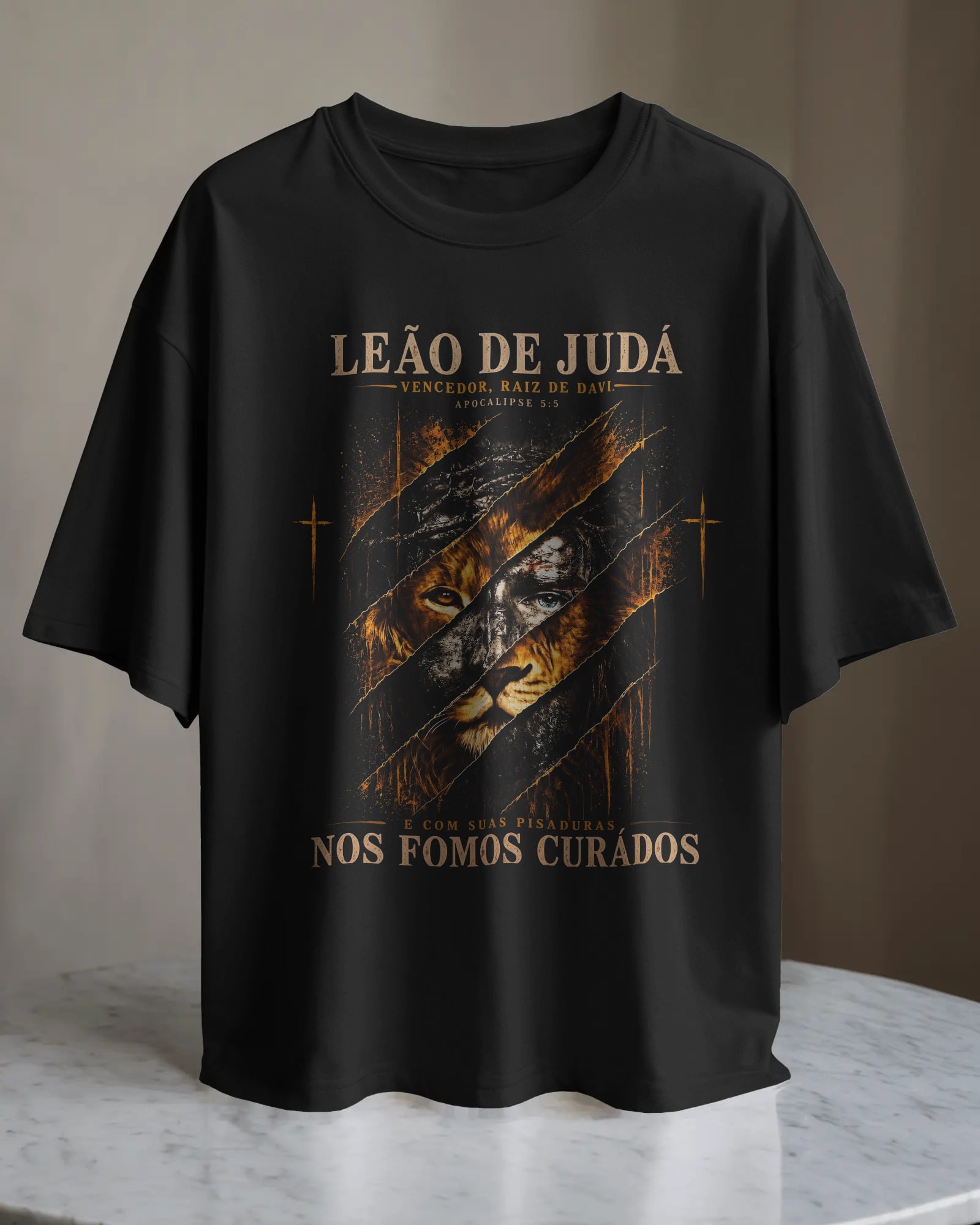 POLO OVERSIZE RELIGIOSO CRISTIANO 011 - 1