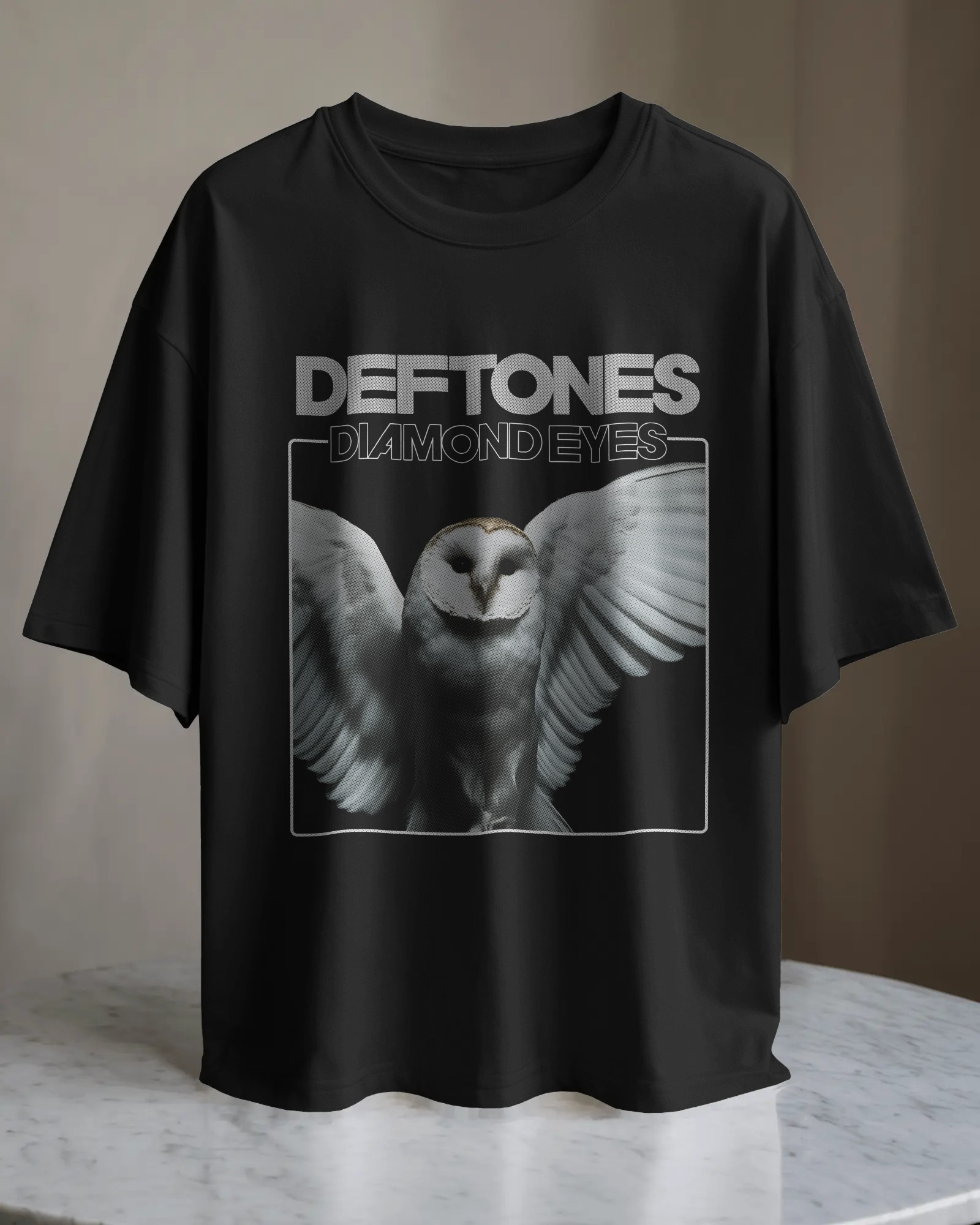 POLO OVERSIZE BANDA METAL DEFTONES 016 - 1
