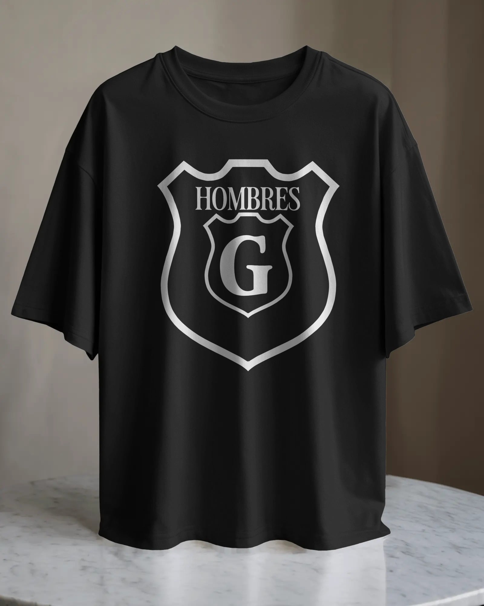 POLO OVERSIZE BANDA ROCK AND ROLL HOMBRE G 011 - 1