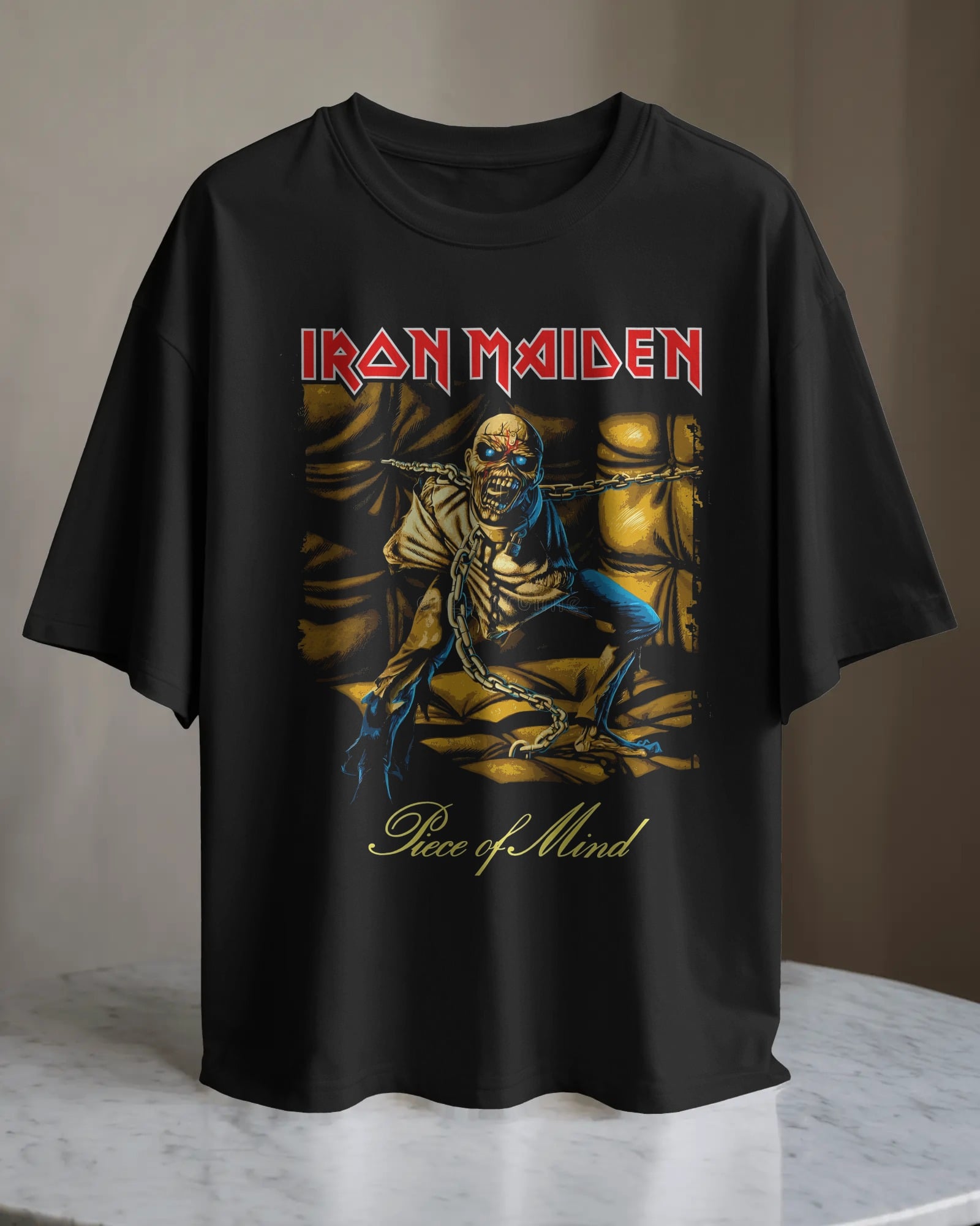 POLO OVERSIZE BANDA HEAVY METAL IRON MAIDEN 018 - 1