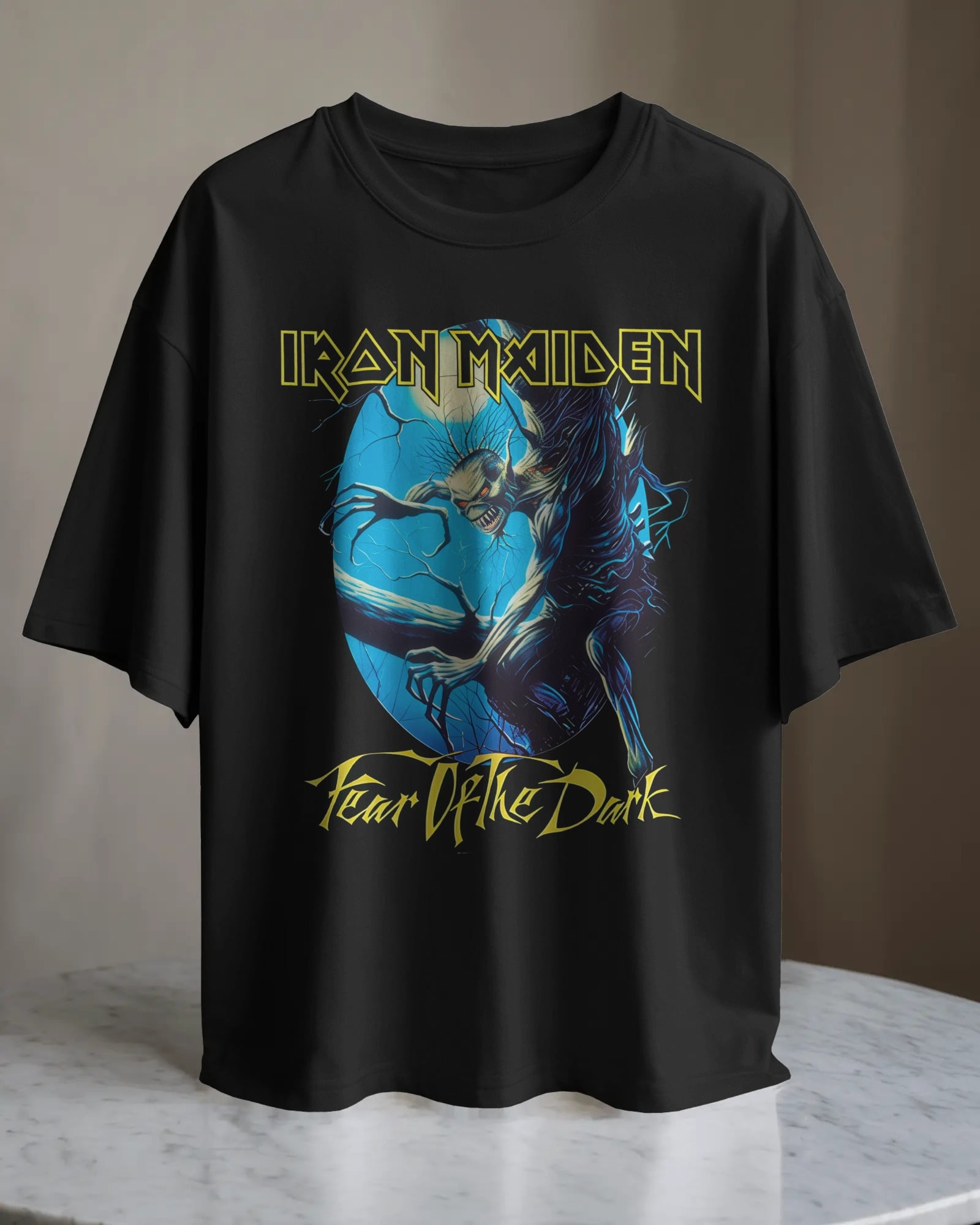 POLO OVERSIZE BANDA HEAVY METAL IRON MAIDEN 013 - 1
