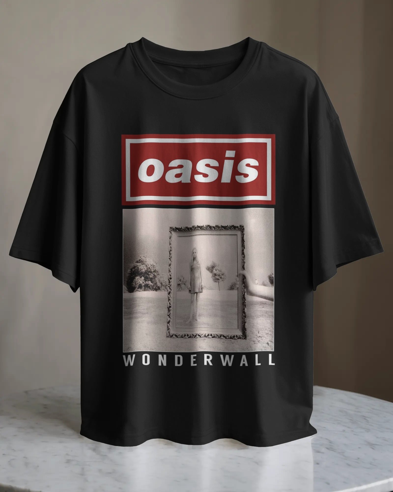 POLO OVERSIZE BANDA DE ROCK OASIS 017 - 1