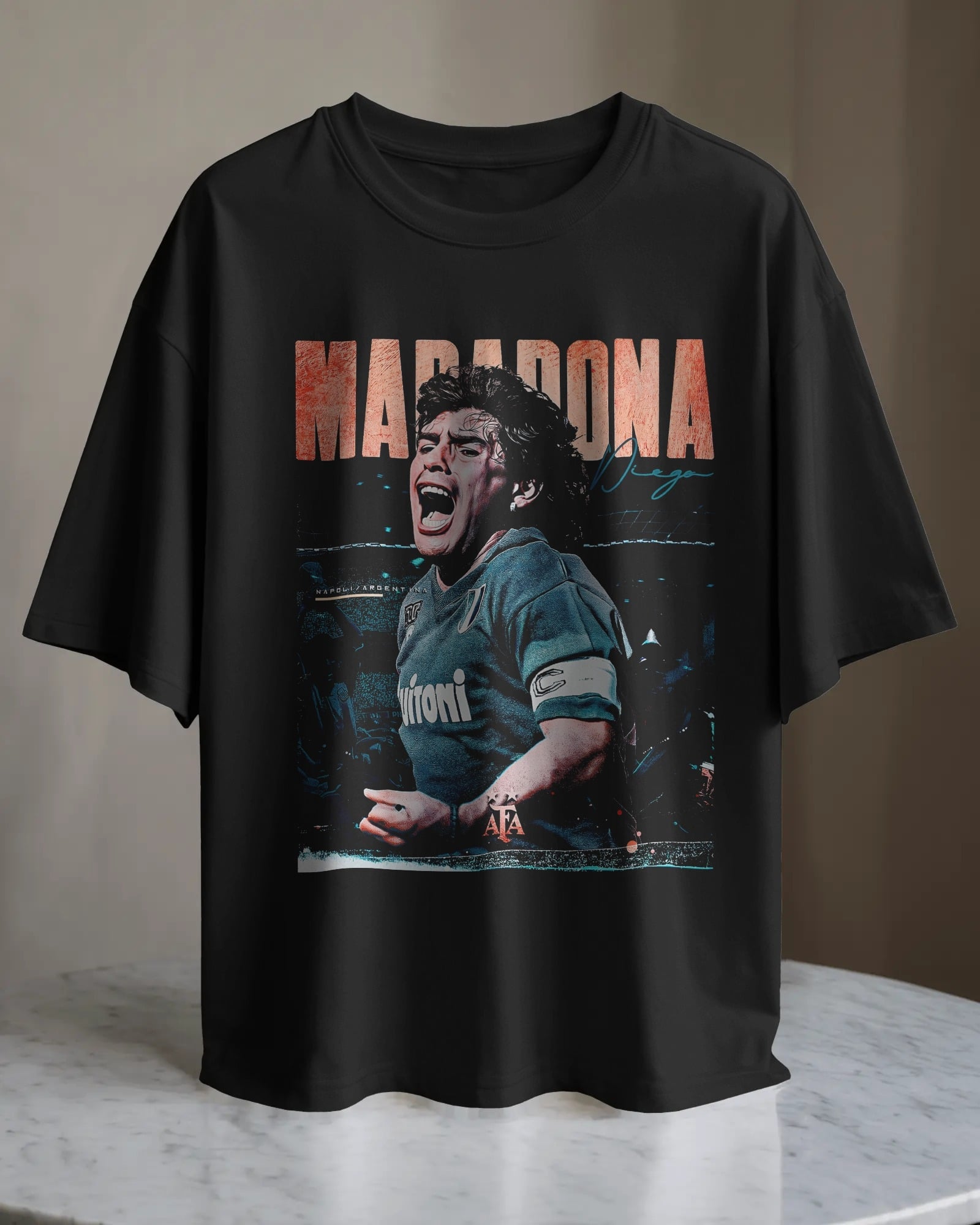 POLO OVERSIZE MARADONA 010 - 1