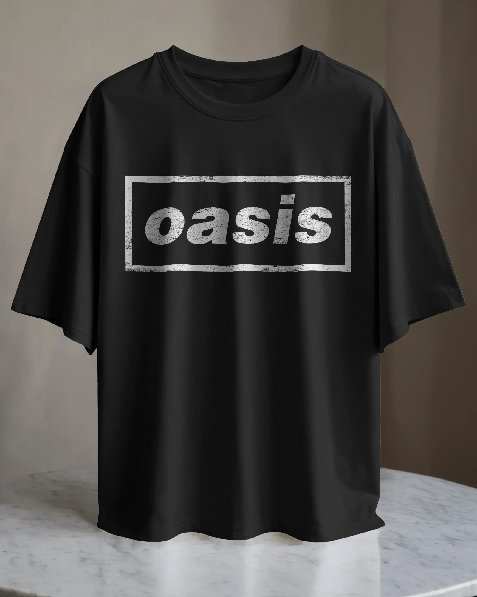 POLO OVERSIZE BANDA DE ROCK OASIS 015 - 1