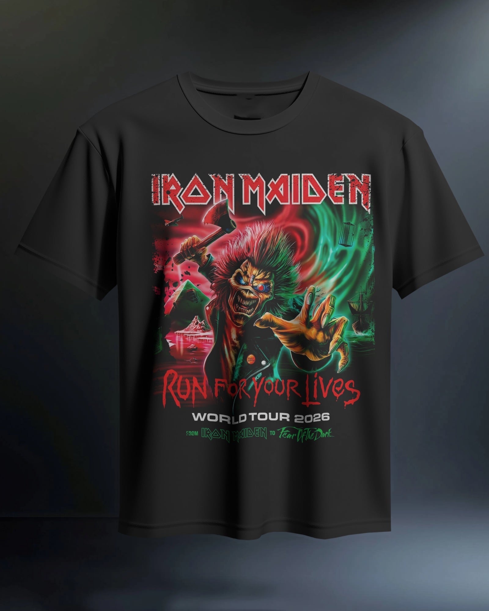 POLO REGULAR FIT IRON MAIDEN BANDA HEAVY METAL 011 - 1