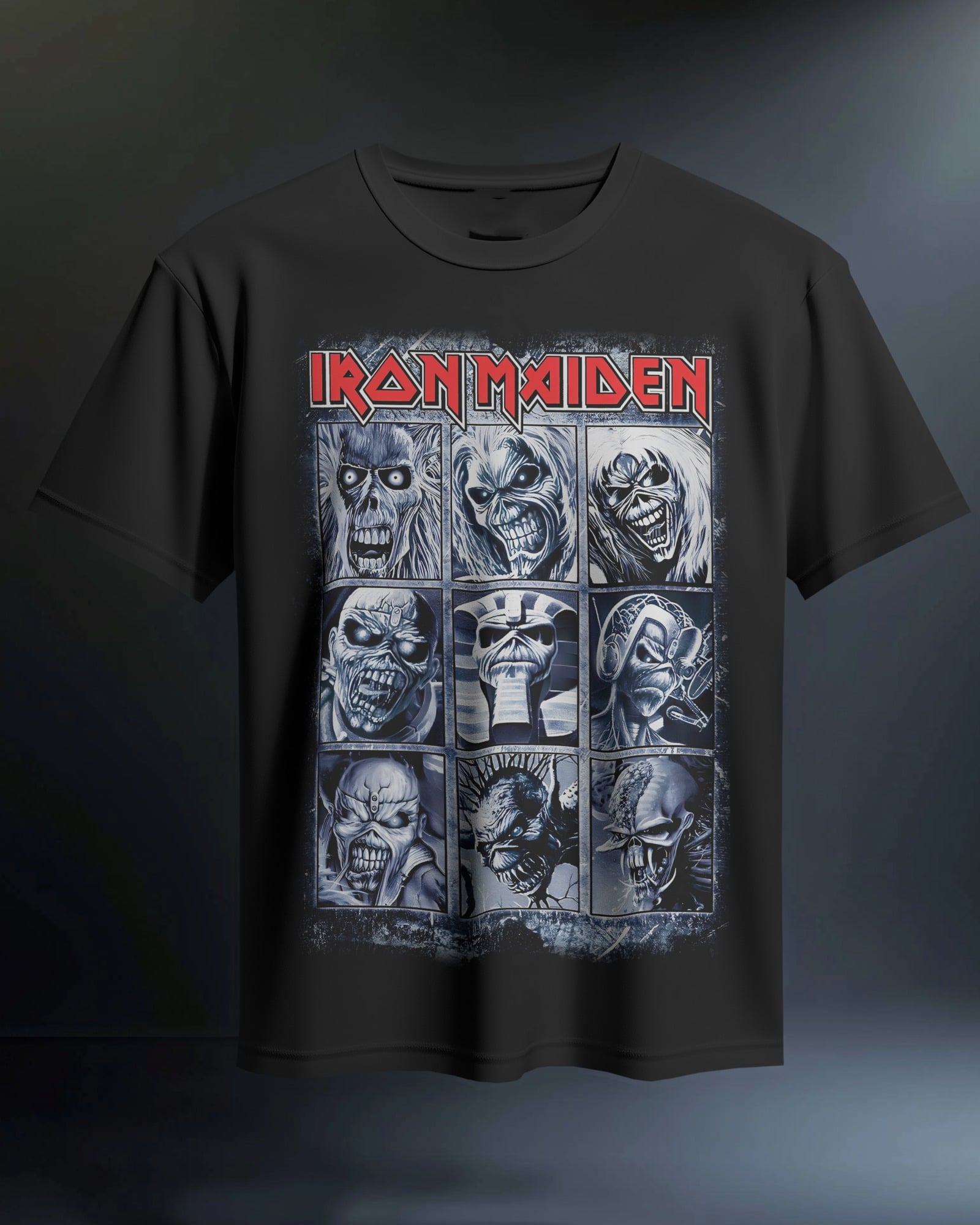 POLO REGULAR FIT BANDA IRON MAIDEN HEAVY METAL 04 - 1