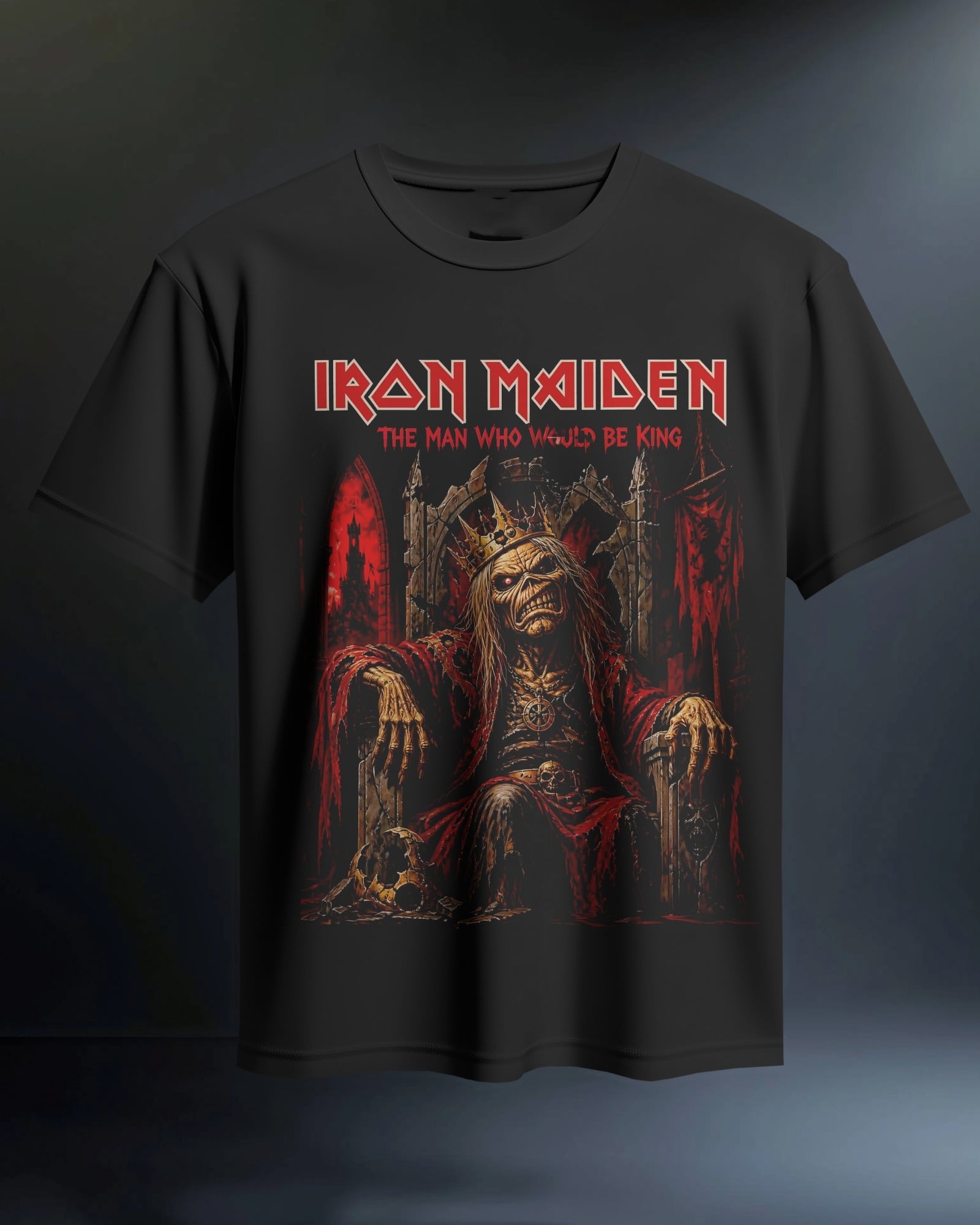 POLO REGULAR FIT BANDA IRON MAIDEN HEAVY METAL 12 - 1