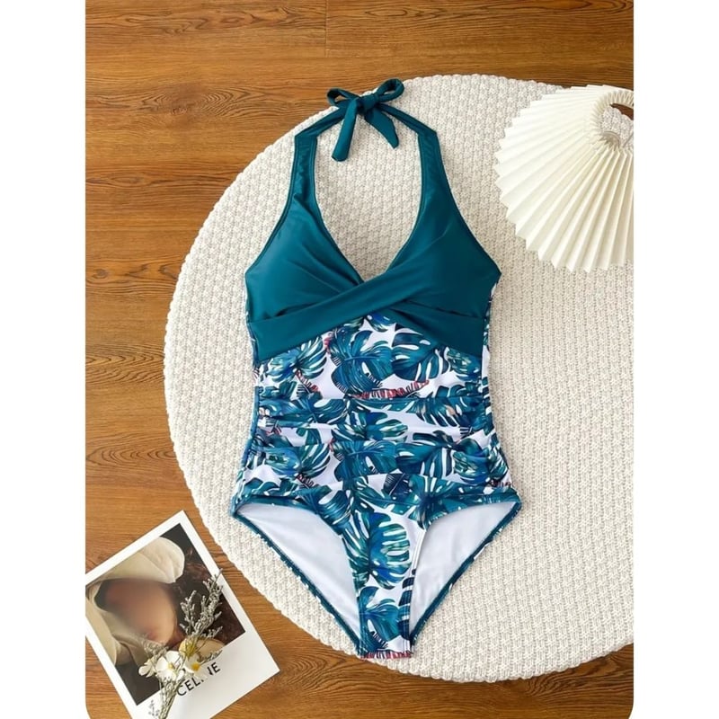 ROPA DE BAÑO LICRA MUJER NATIEL 1 PIEZA CON COPA Y ARO - 1