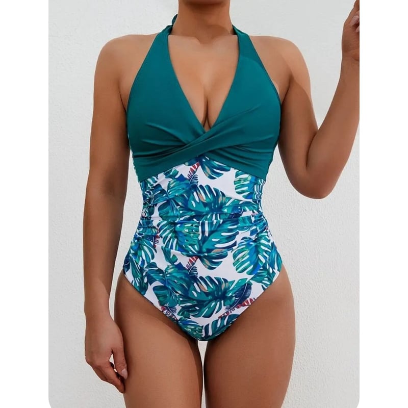ROPA DE BAÑO LICRA MUJER NATIEL 1 PIEZA CON COPA Y ARO - 3