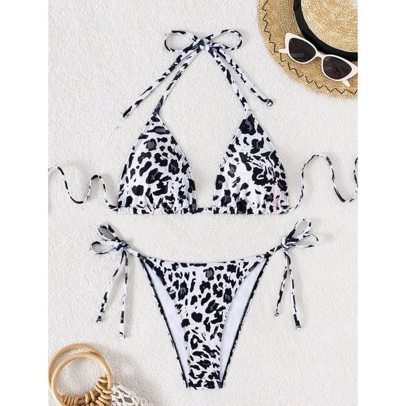CONJUNTO BIKINI LICRA MUJER SEXYS COPA - 1