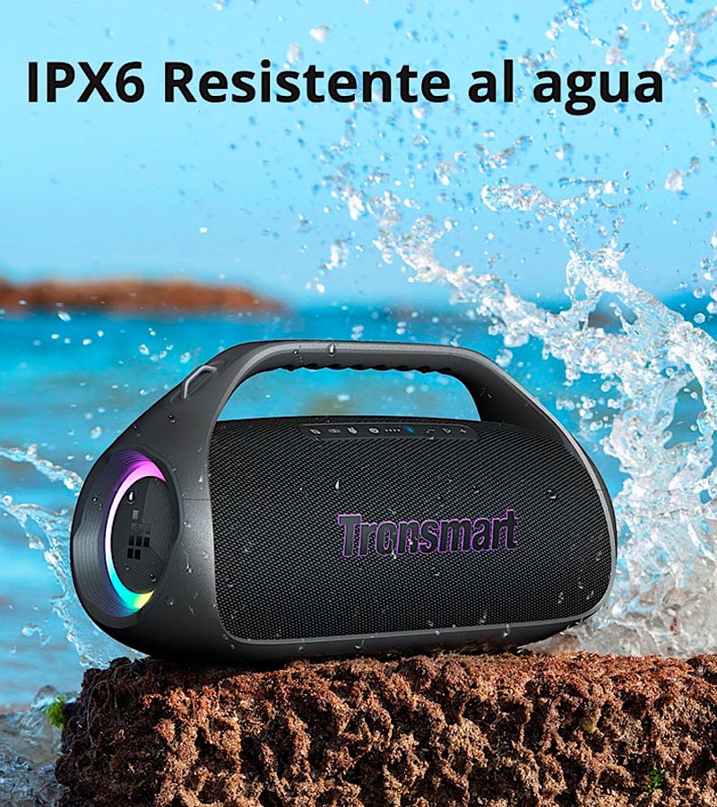 PARLANTE TRONSMART BANG 2 SPEAKER 90W 26HRS – NEGRO - 2