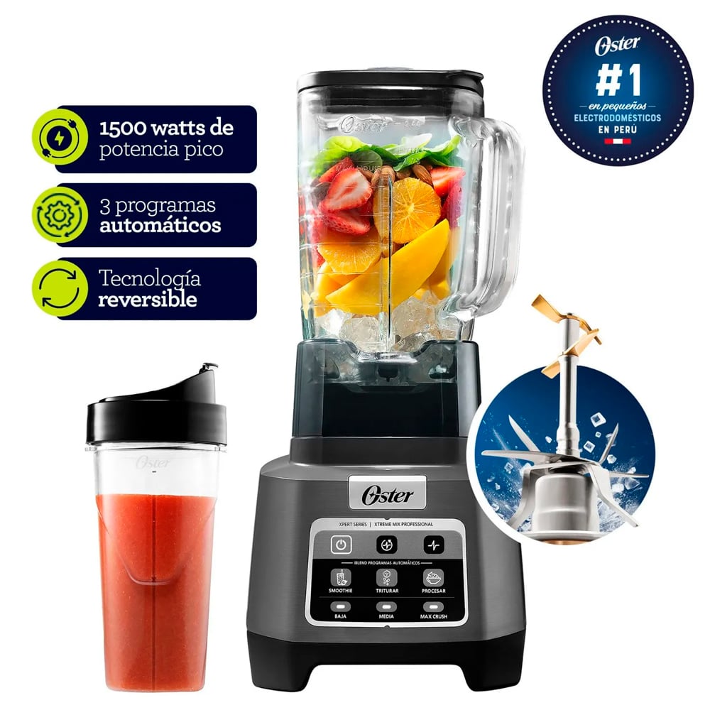 LICUADORA OSTER PROFESIONAL XTREME MIX BLSTXPG-BGW VASO BLEND N GO - 1