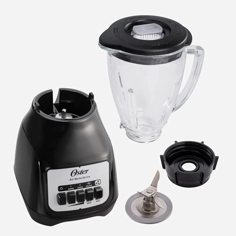 LICUADORA OSTER BLSTKAG-BPB  NEGRO MAS VASO BLEND-N-GO DE TRITAN MAS CUCHILLA 4 ASPAS - 5