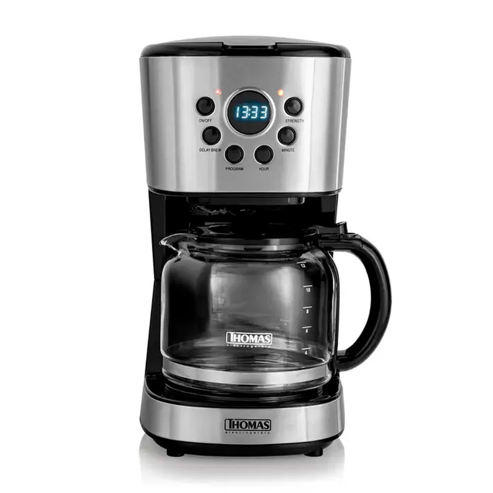 CAFETERA DIGITAL PROGRAMABLE THOMAS 12 TAZAS TH-141DI - 1