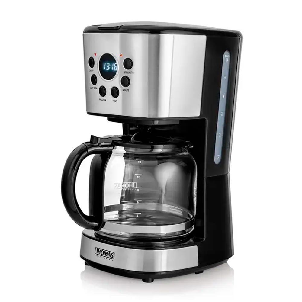 CAFETERA DIGITAL PROGRAMABLE THOMAS 12 TAZAS TH-141DI - 2