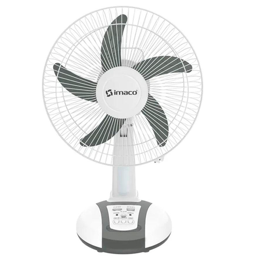 VENTILADOR 14 SOLAR RECARGABLE DE MESA FAN1418SOL IMACO - 1