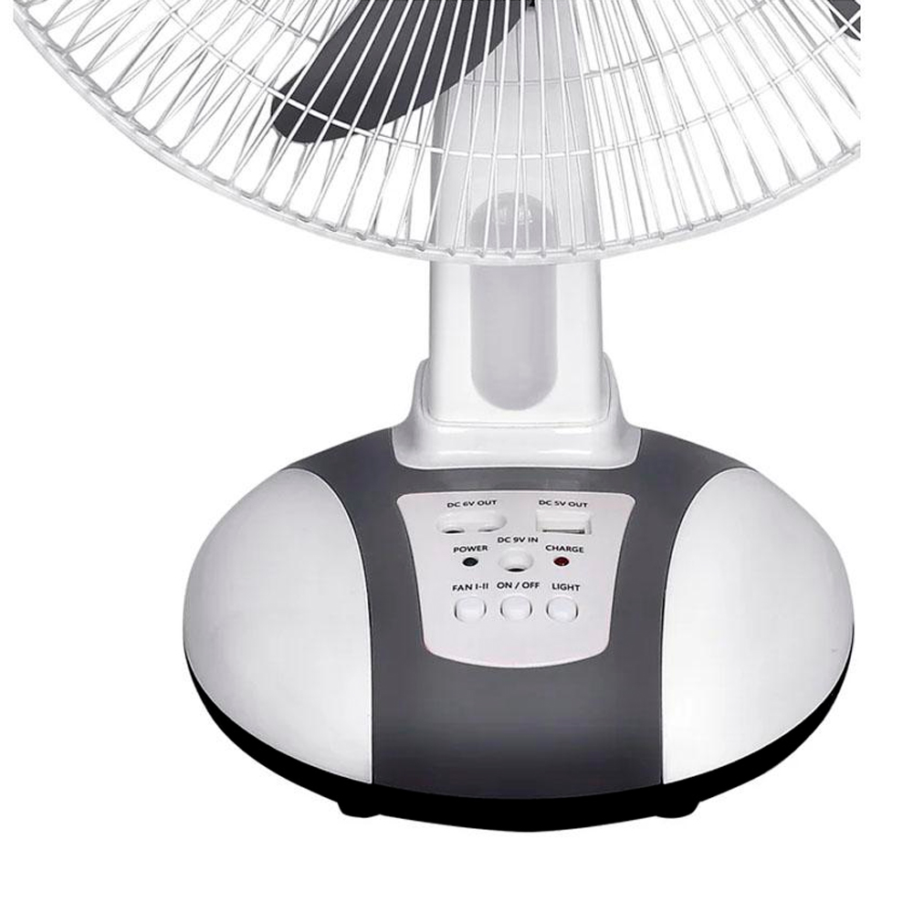 VENTILADOR 14 SOLAR RECARGABLE DE MESA FAN1418SOL IMACO - 3