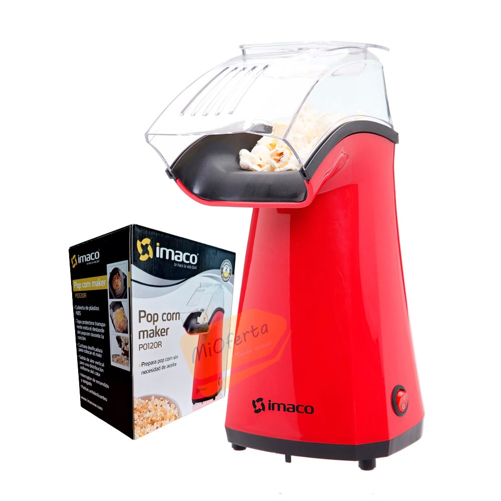 MÁQUINA POPCORN IMACO PO120R MAKER - 3