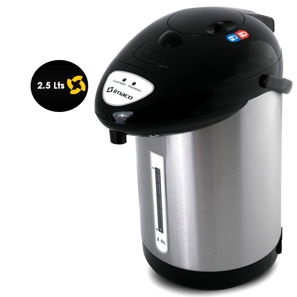 TERMOHERVIDOR IMACO TP2575SS 2.5LTS CON DISPENSADOR ACERO - 1