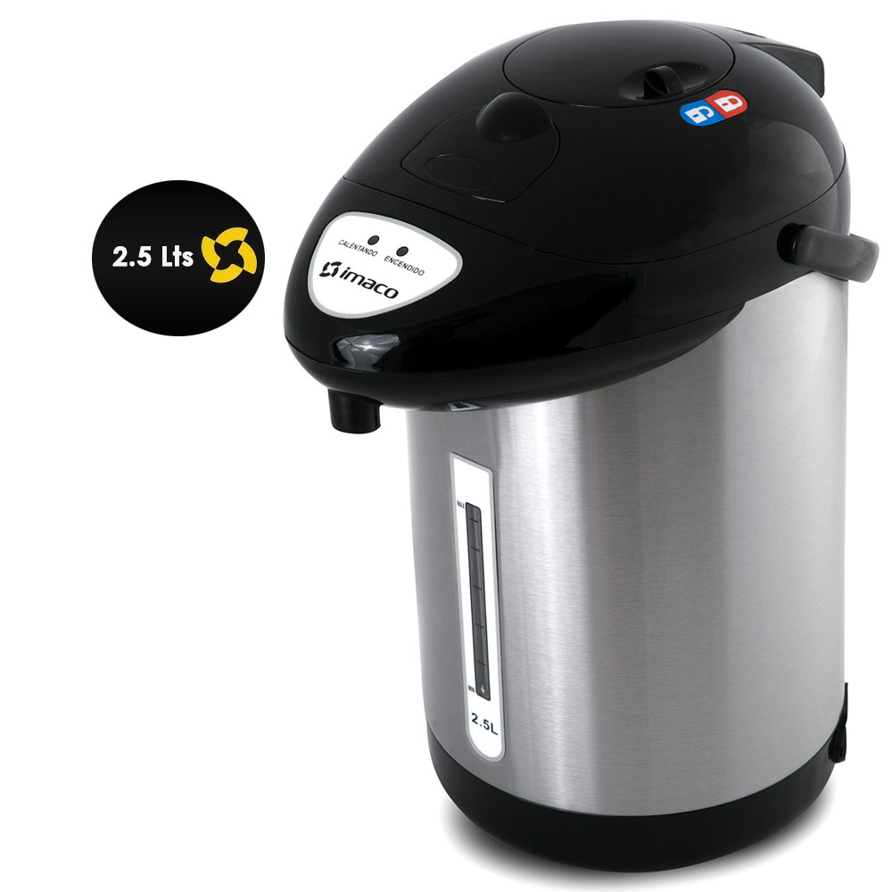 TERMOHERVIDOR IMACO TP2575SS 2.5LTS CON DISPENSADOR ACERO - 2