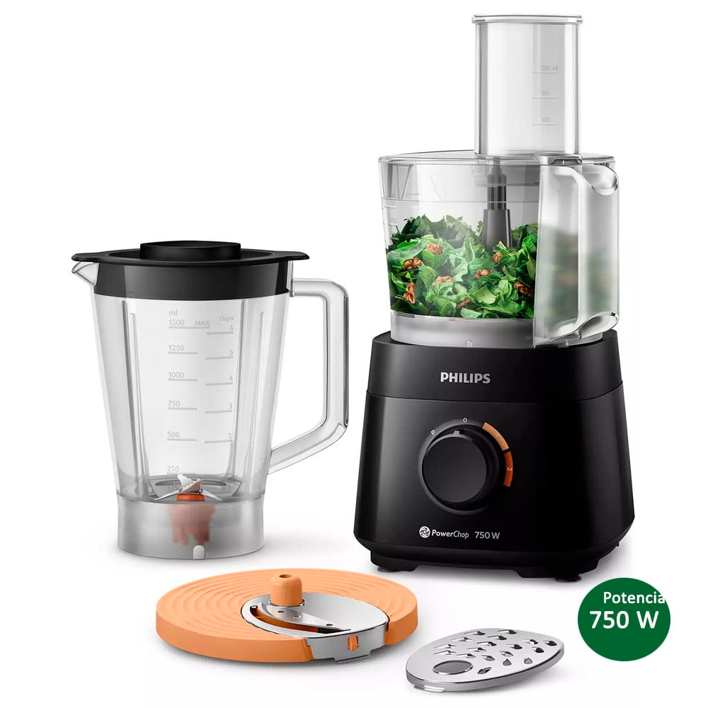 PROCESADOR DE ALIMENTOS PHILIPS HR7301-90 750 W HR7301 - 1