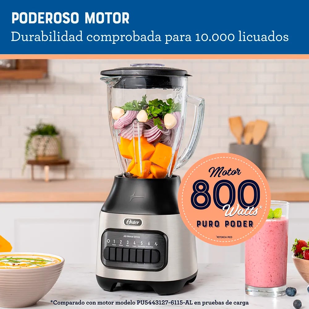 COMBO OSTER LICUADORA 1.5 LITROS BLSTPEG-NPB + OLLA ARROCERA DE 1.8 L CKSTRCB10DFSKE - 3