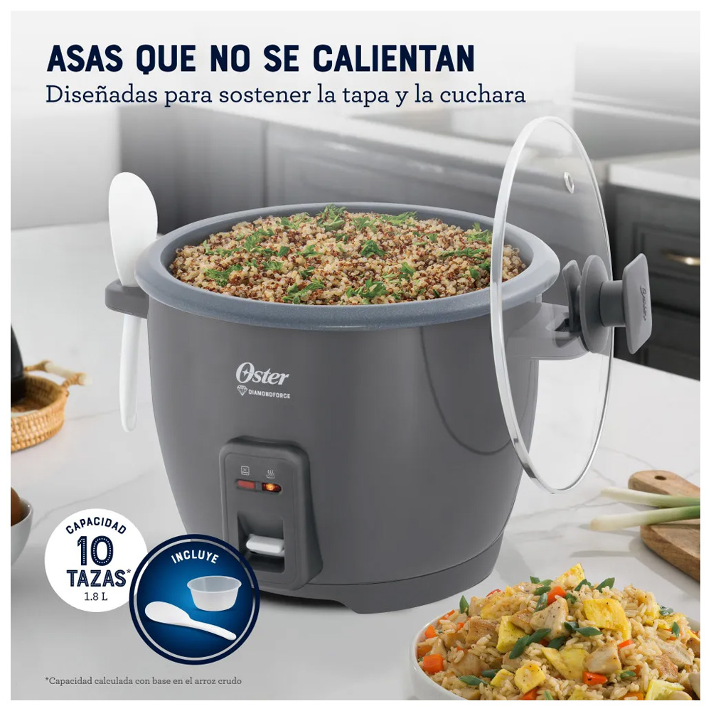COMBO OSTER LICUADORA 1.5 LITROS BLSTPEG-NPB + OLLA ARROCERA DE 1.8 L CKSTRCB10DFSKE - 6
