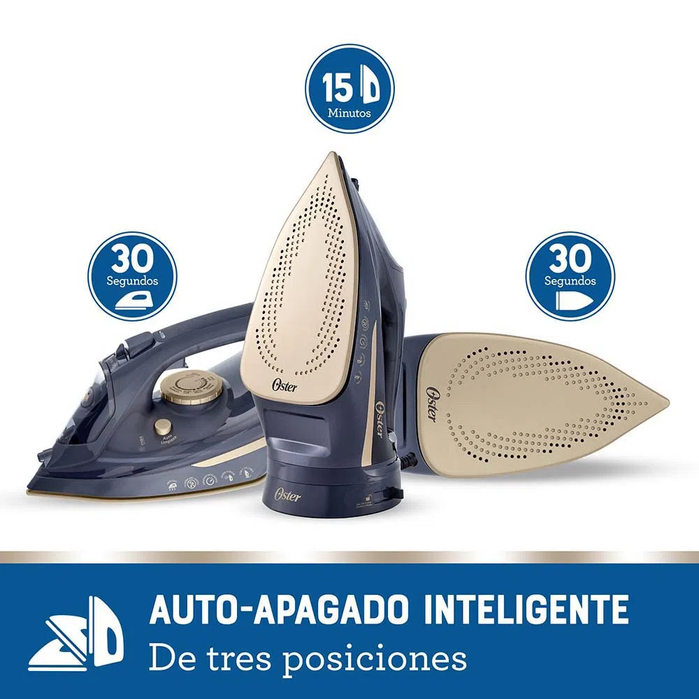 COMBO LICUADORA OSTER BLSTPEG-NPB + PLANCHA INALÀMBRICA GCSTCC5000 - 8