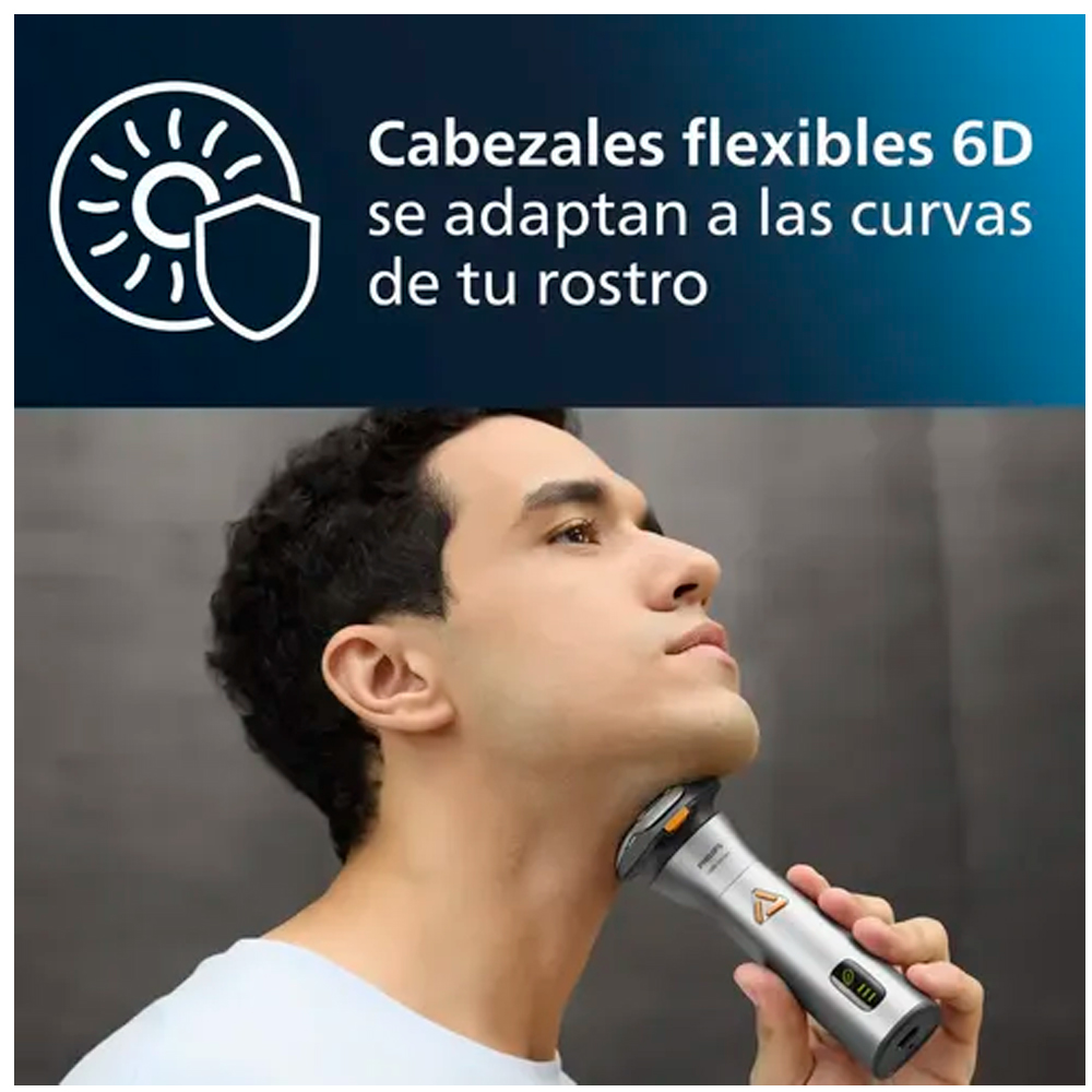 AFEITADORA SHAVER SERIES 3000 PHILIPS S3882 USO EN SECO Y HÚMEDO - 7