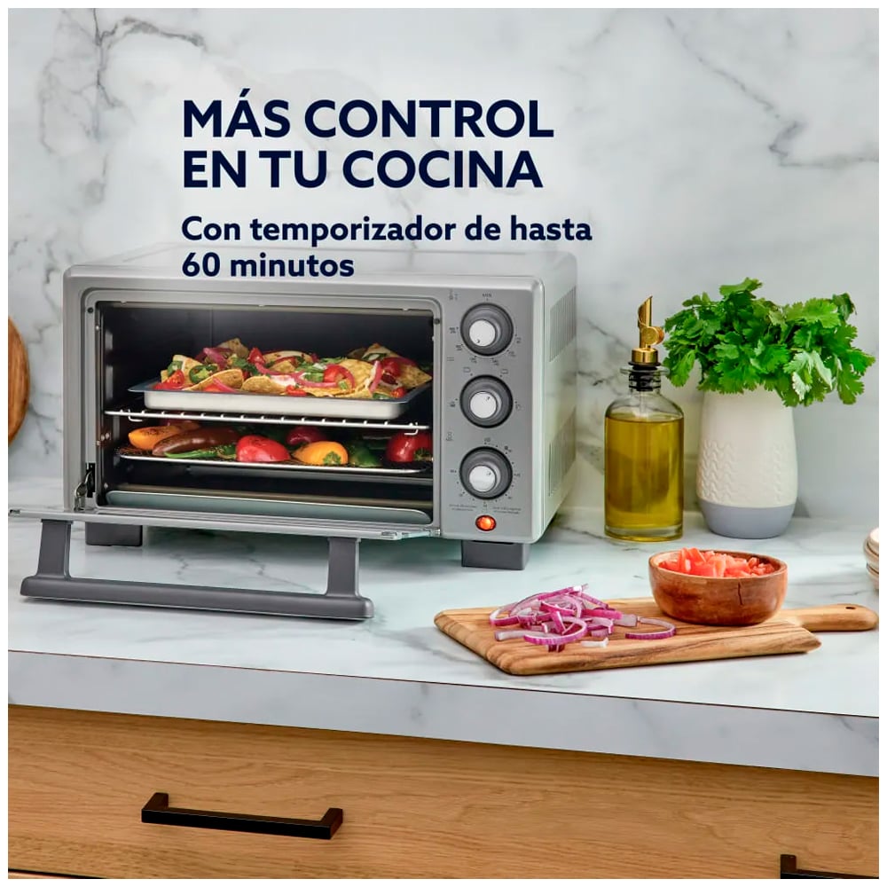 HORNO DE 17 LITROS TSSTTV17MAFNS CON FREIDORA DE AIRE OSTER - 6