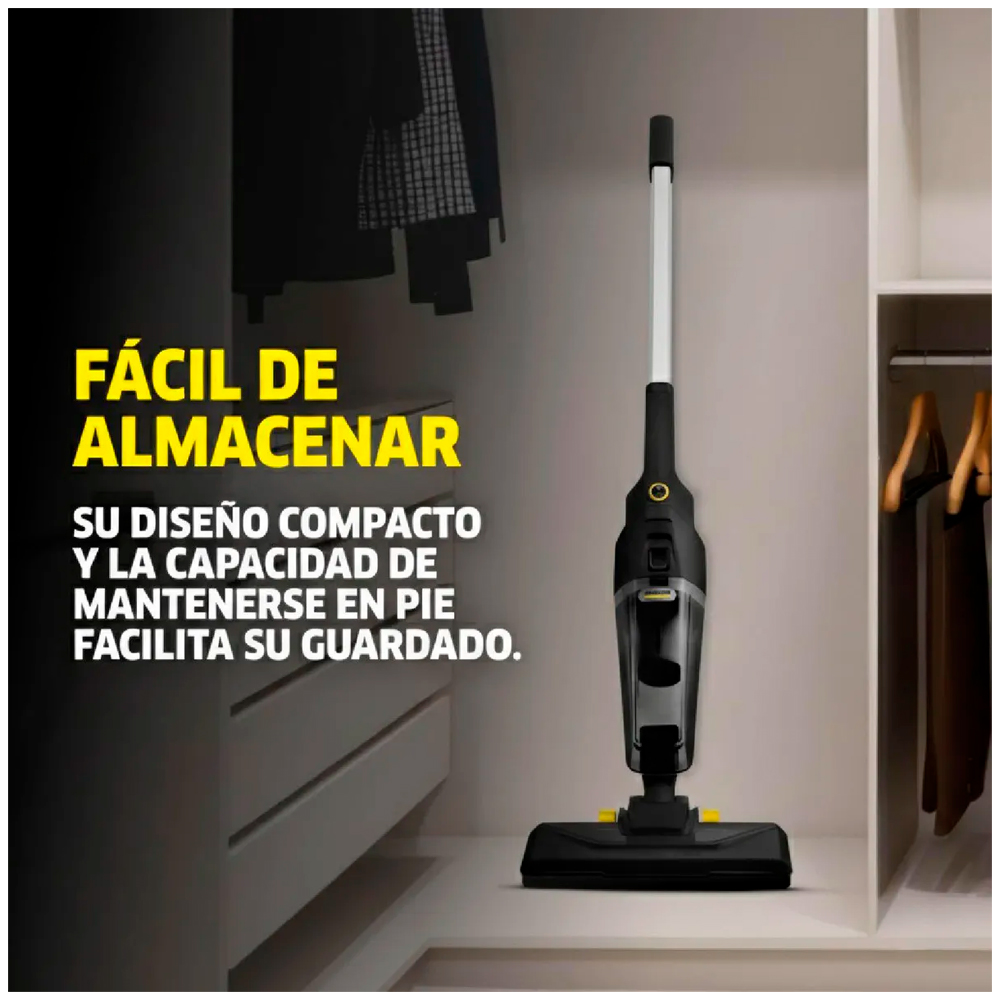ASPIRADORA VERTICAL KÄRCHER 2 EN 1 VCL-1-STICK-BLACK - 9