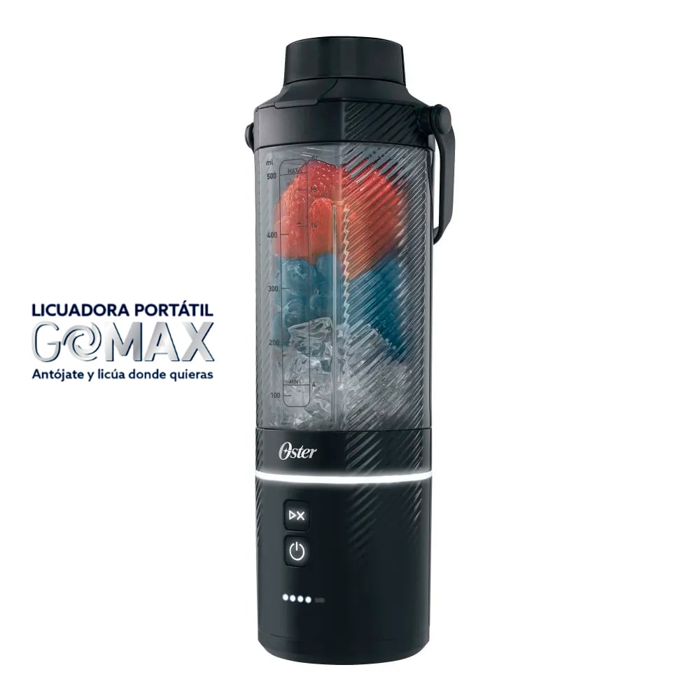 LICUADORA PORTÁTIL RECARGABLE USB GOMAX BLSTGFP-B20 OSTER 500 ML - 1
