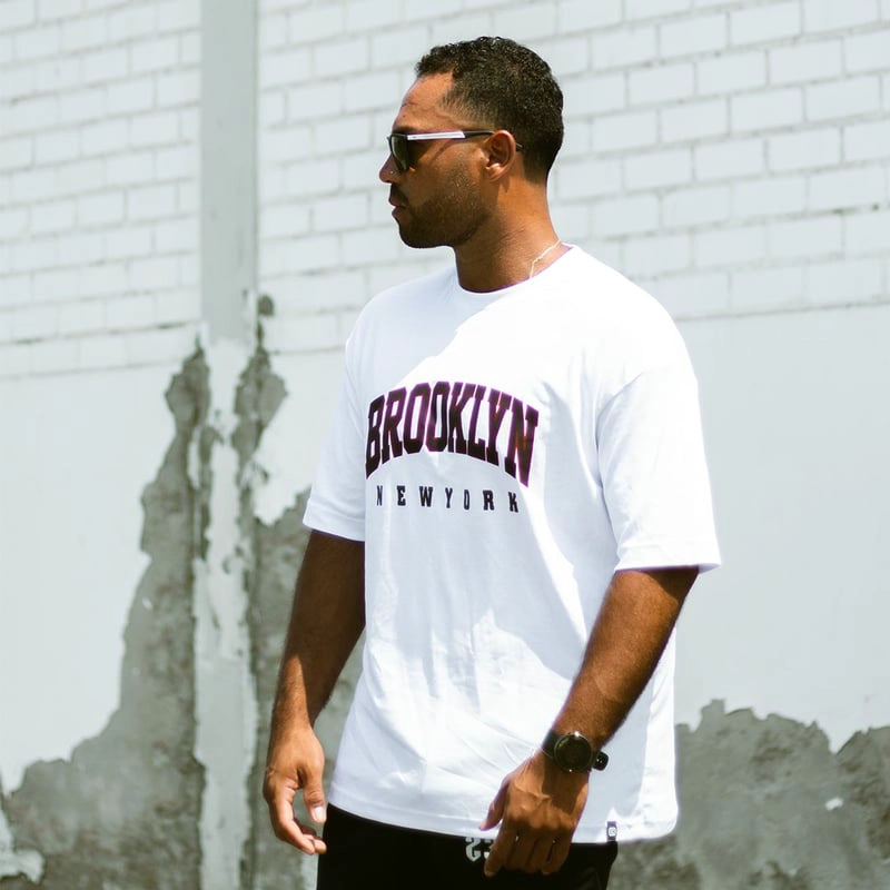 POLO OVERSIZE BLANCO BROOKLYN - 1