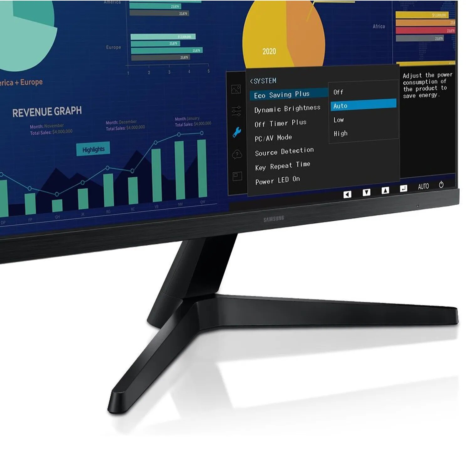 MONITOR SAMSUNG 27 LS27C310EALXPE IPS FULL HD 75HZ HDMI VGA - 2