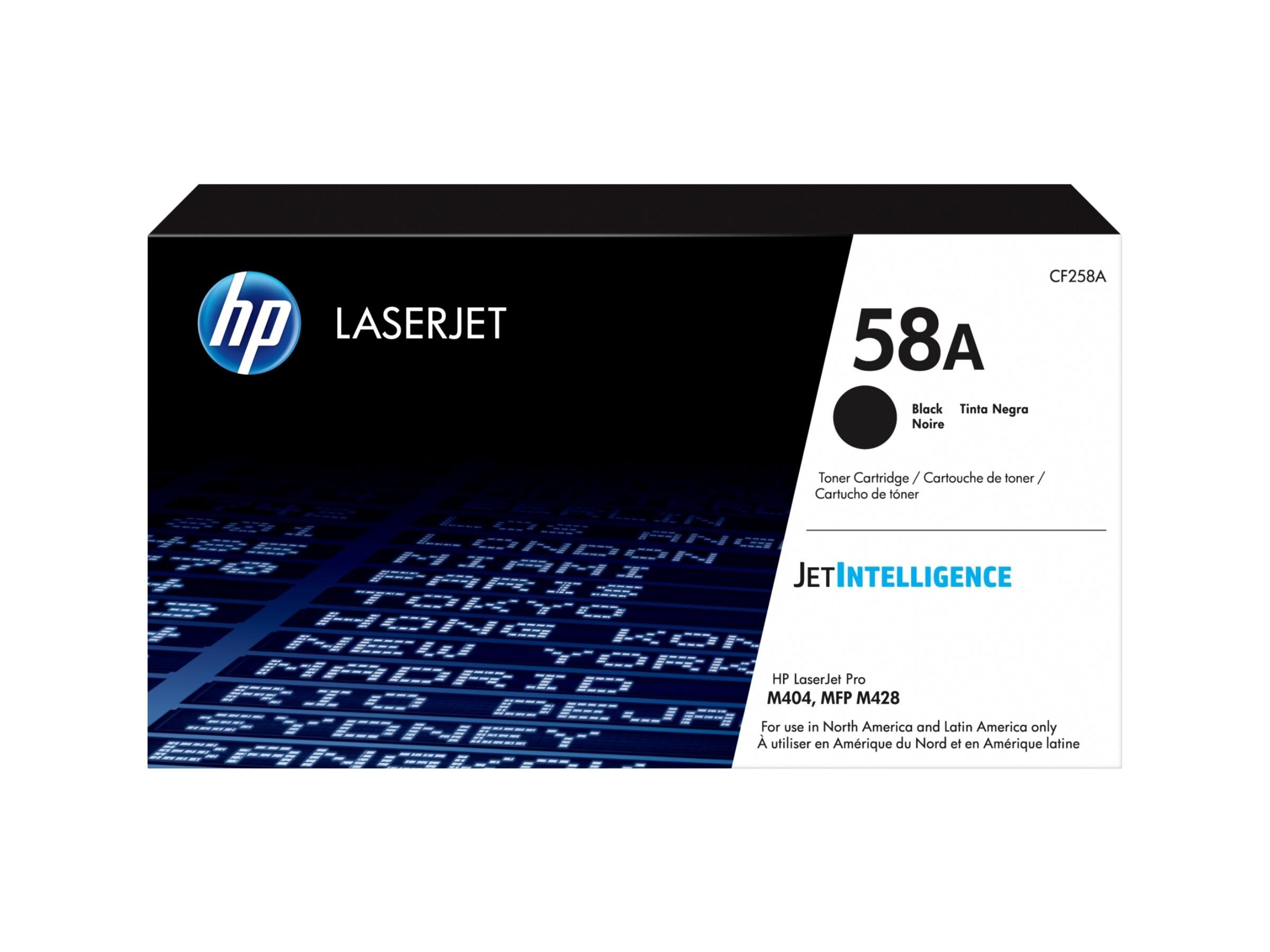 TONER HP 58A NEGRO (CF258A) LASERJET M404/M428 3000 PAG. - 1