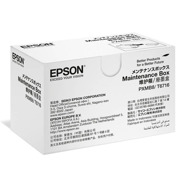 CAJA DE MANTENIMIENTO EPSON T671600 P/WF-52905710/ 5790/ 5299/ 5799 - 2
