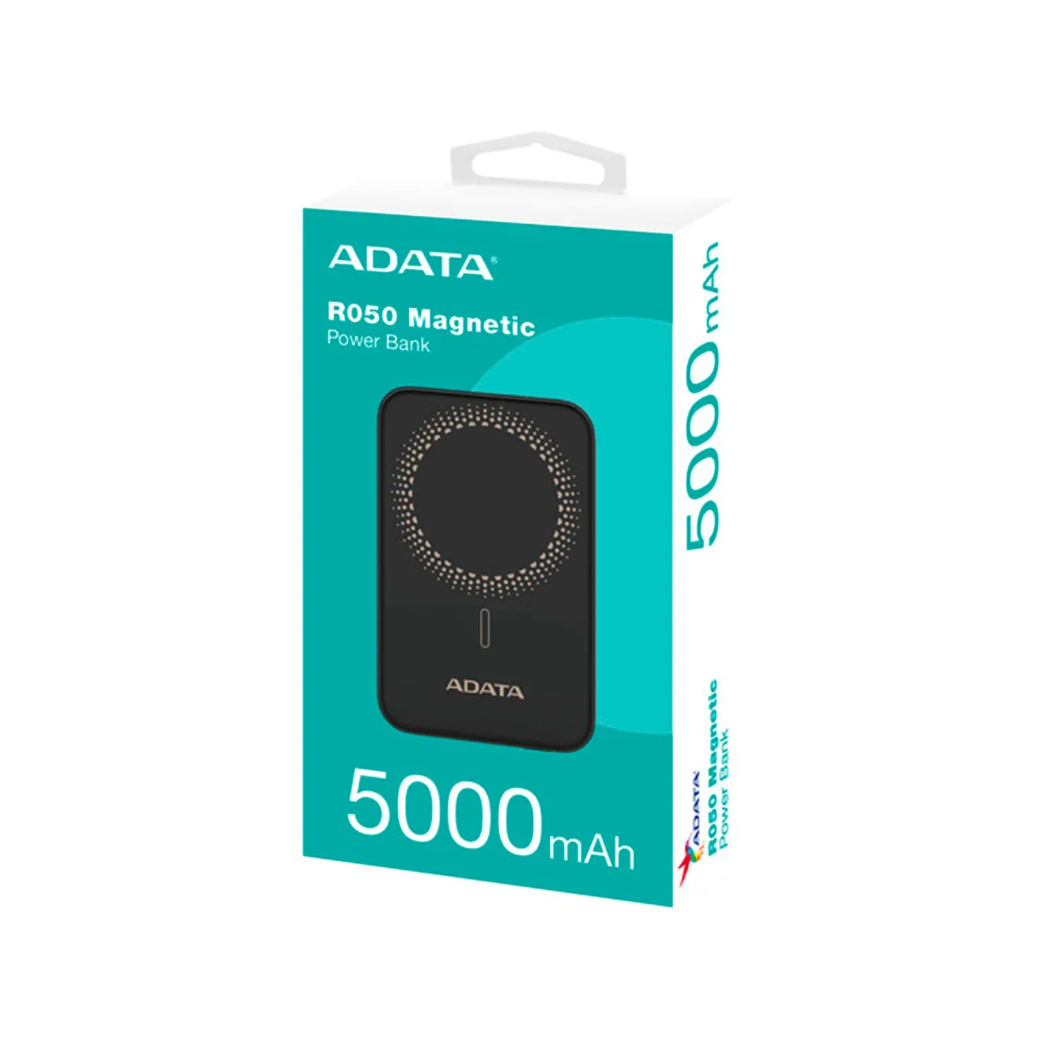 BATERIA PORTATIL POWER BANK 5000 MAH ADATA PRO50 MAGNETICO BLACK - 1