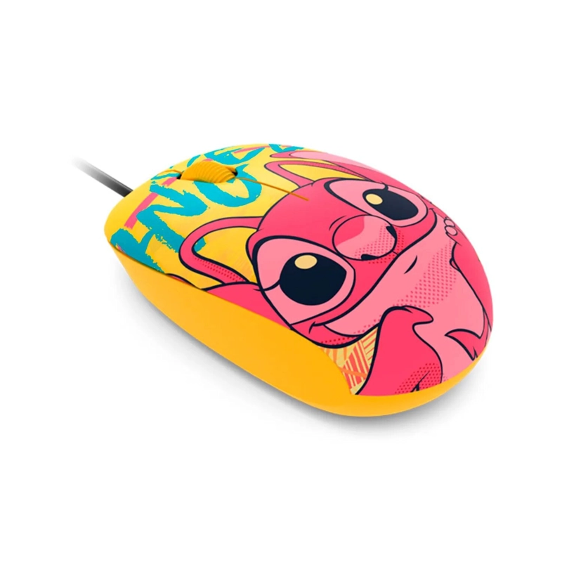 MOUSE LICENCIADO XTECH STITCH USB 1200 DPI LIGERO 68GR YELLOW (XTM-D406ST-YL) - 1