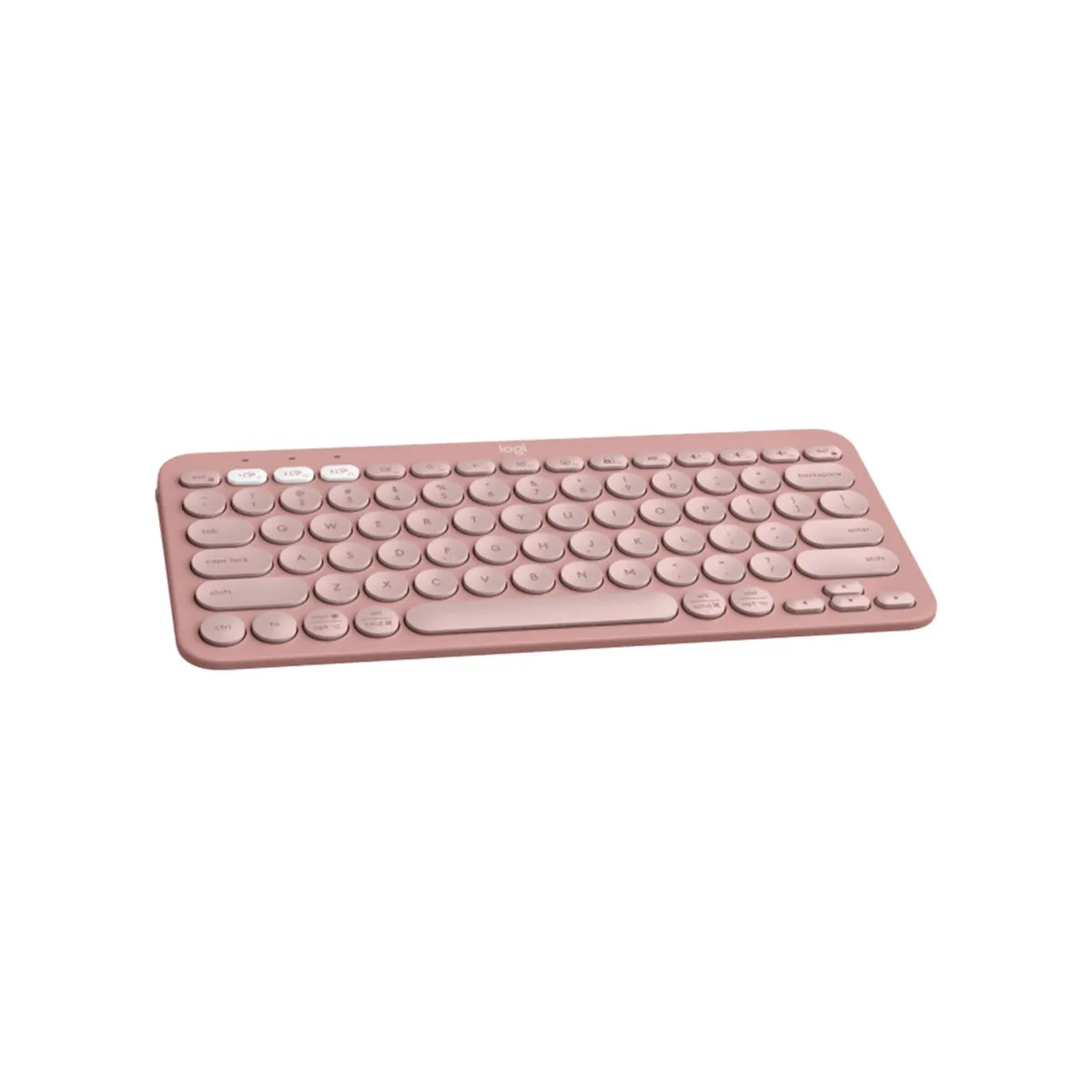 TECLADO LOGITECH PEBBLE 2 K380S BLUETOOTH/WIRELESS SP ROSE - 2