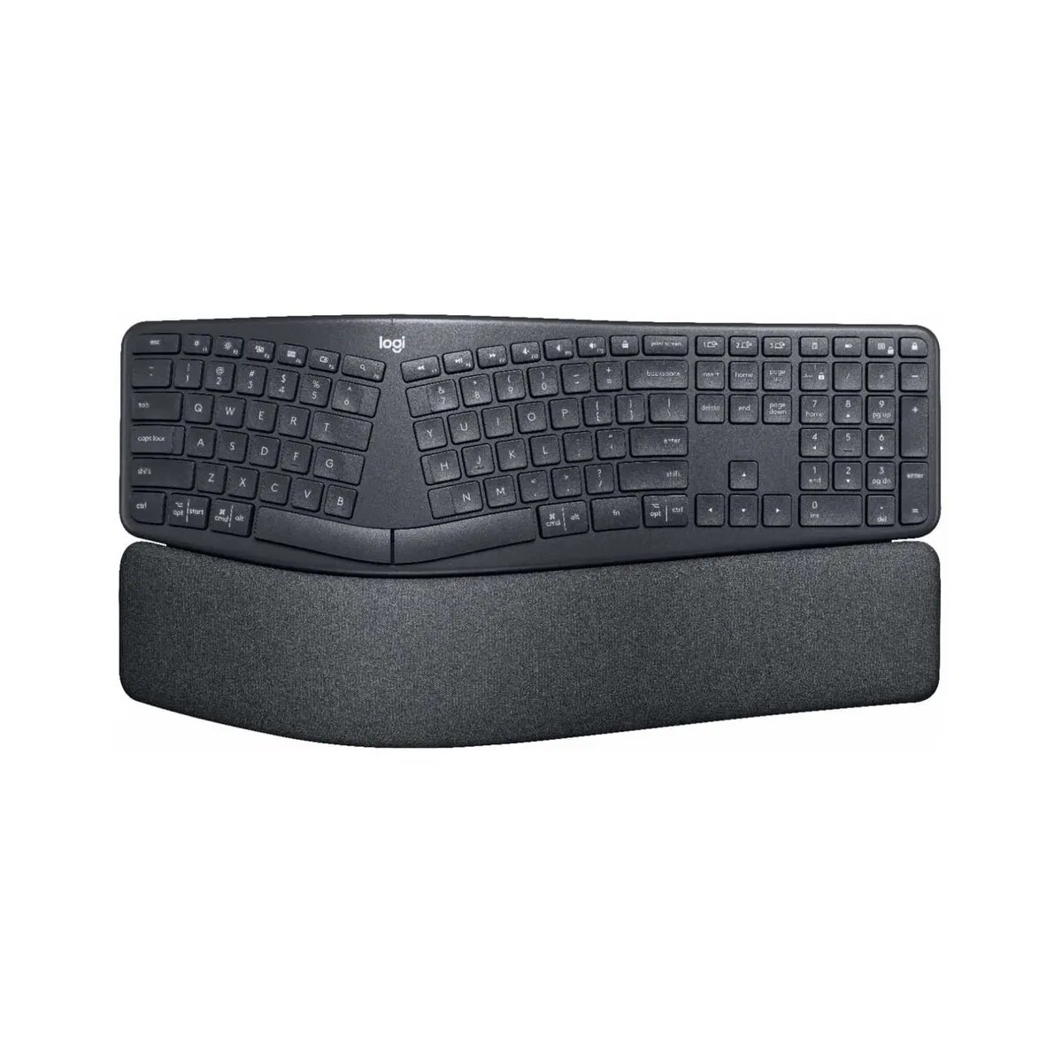 TECLADO LOGITECH ERGO K860 WIRELESS / BT SP BLACK - 2