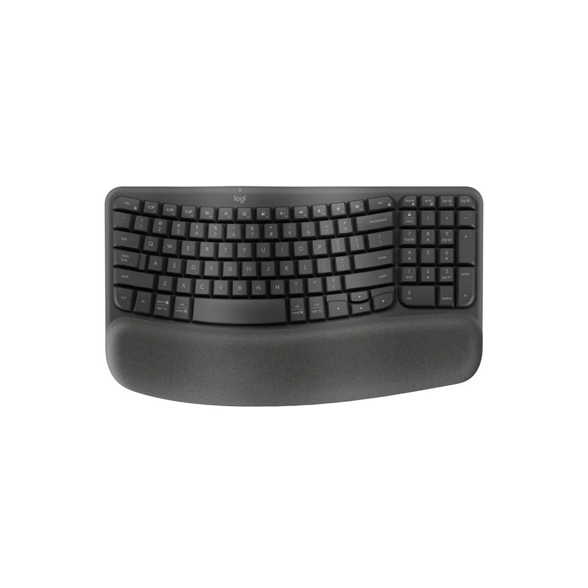 TECLADO LOGITECH ERGO WAVE WIRELESS BOLT/ BT / SP GRAPHITE - 2