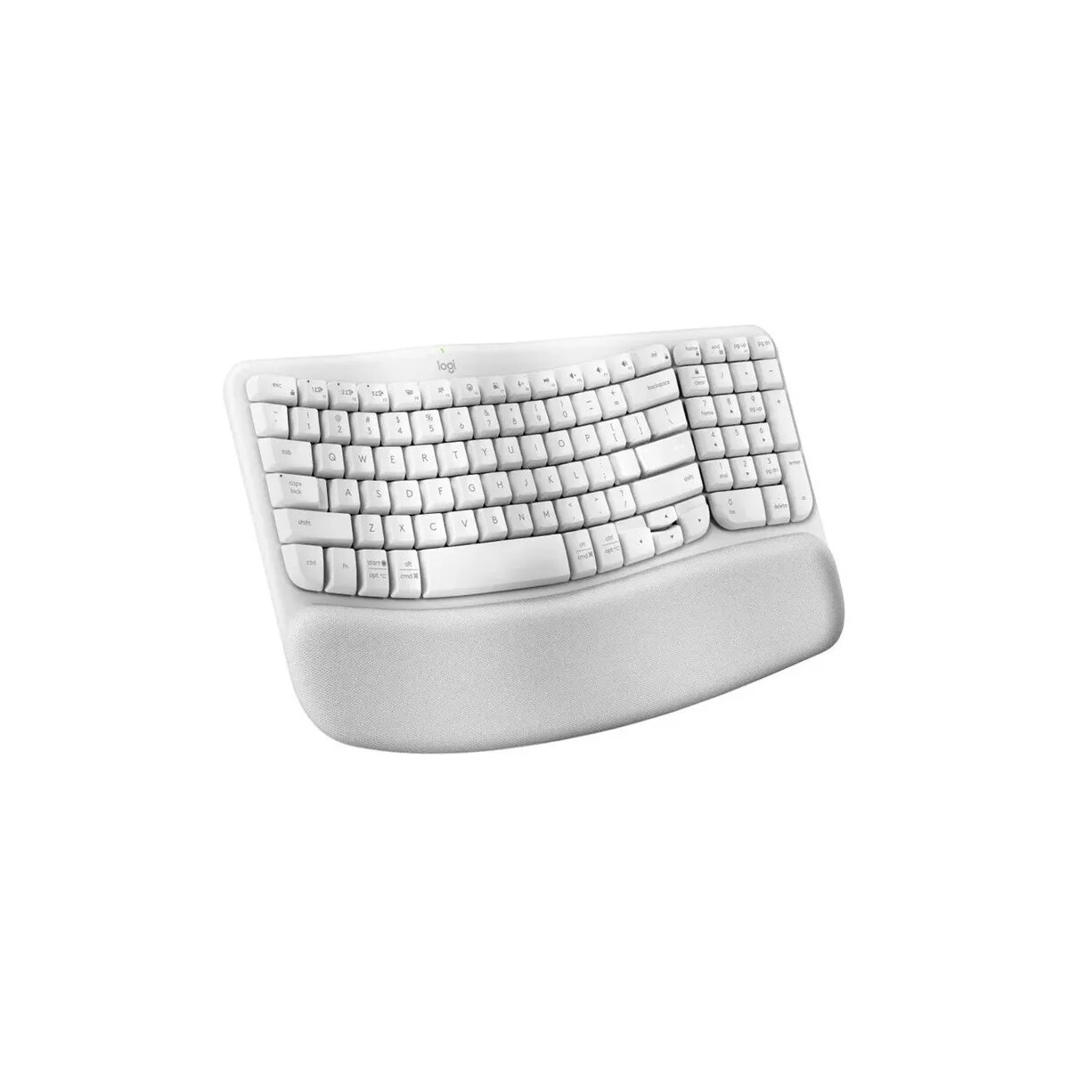 TECLADO LOGITECH ERGO WAVE WIRELESS BOLT/ BT/ SP WHITE - 2