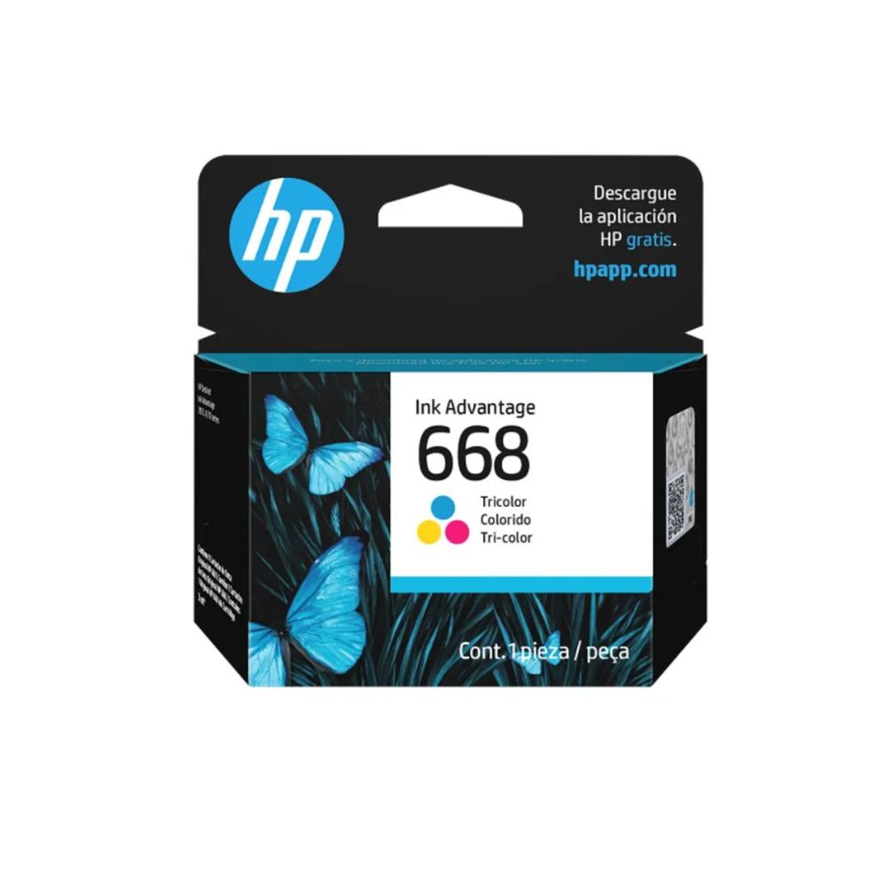 TINTA HP 668 (7FP36VL) TRICOLOR (DJ 2975 / 4375) - 1