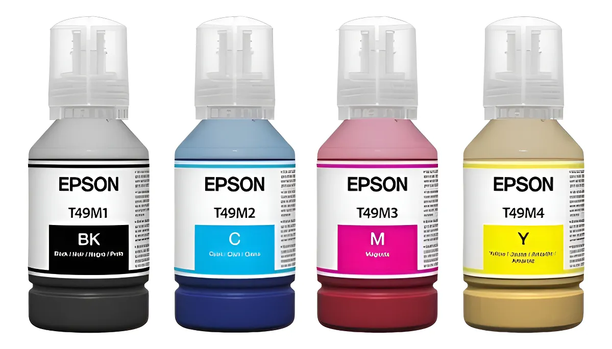 PACK DE TINTA EPSON T49M1 T49M2 T49M3 T49M4 B - C - Y - M - 5