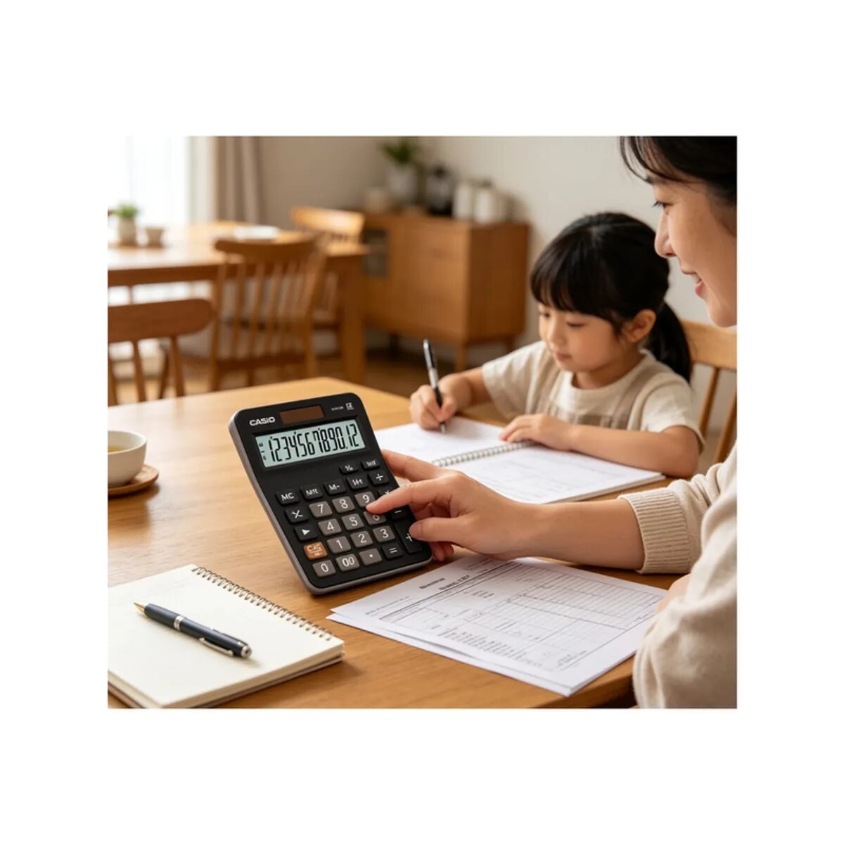 CALCULADORA DE MESA CASIO MX-12B 12 DÍGITOS - 2