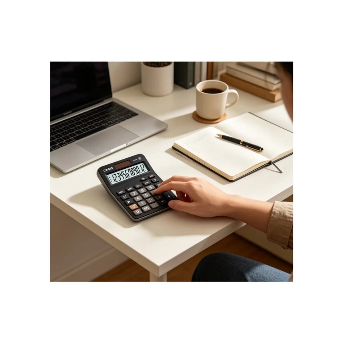 CALCULADORA DE MESA CASIO MX-12B 12 DÍGITOS - 3