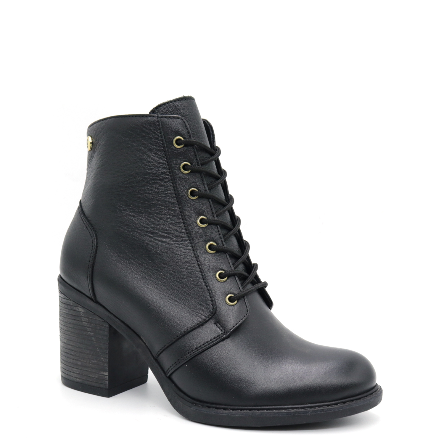 Ripley - BOTINES MUJER PAR&SS CUERO NEGRO CASUAL KN22-402