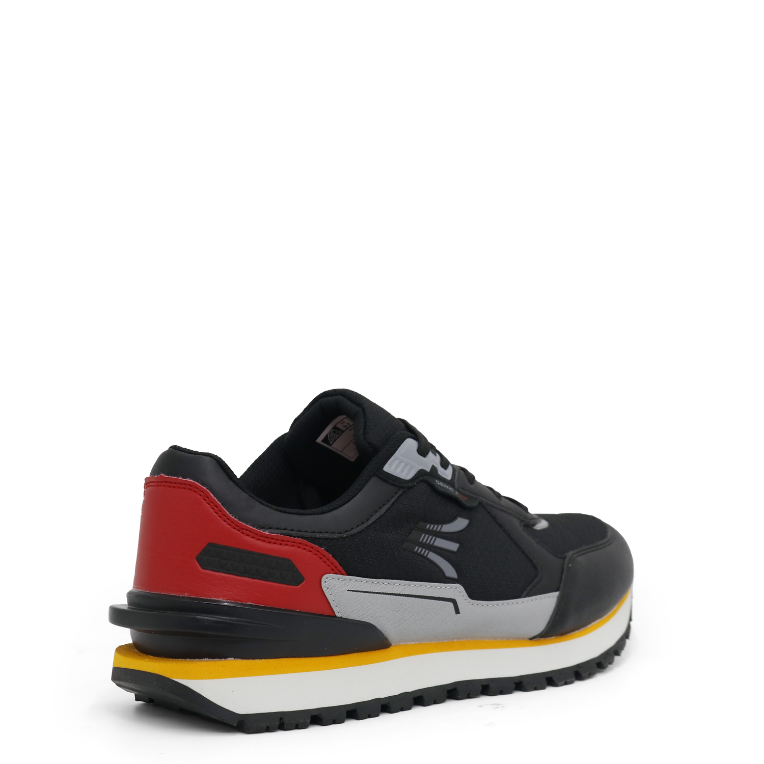 ZAPATILLAS RUNNING HOMBRE APOLO AH22-95 BLACK RED - 3